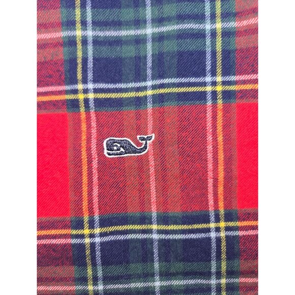 Vineyard Vines Mens Slim Fit Plaid Button-Down Shirt Large - Picture 6 of 7